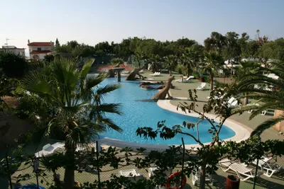 Camping Don Cactus - Poolbereich auf dem Campingplatz