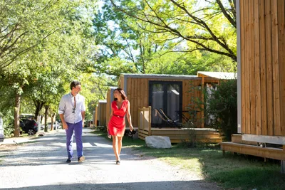 Yelloh! Village Douce Provence  Camping l'Oasis de Provence - Mobilheime auf dem Campingplatz