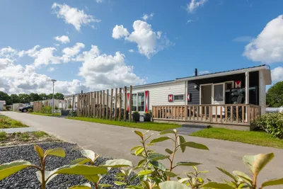 Camping Duinzicht - Mobilheimhütten auf dem Campingplatz
