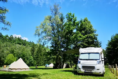 ECO River Camp - Standplätze auf dem Campingplatz
