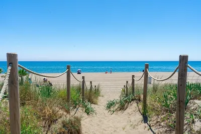 Camping El Pino - Zugang zum Strand
