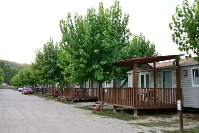 Camping el Roble  - Mobilheime auf dem Campingplatz