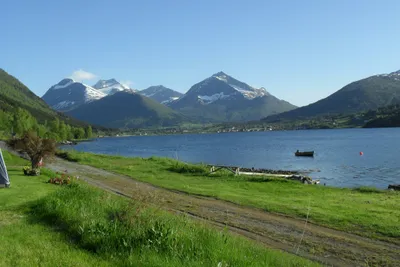 Fagervik Camping - mit Blick auf den See