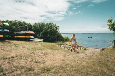Falsled Strand Camping - Zugang zum Strand