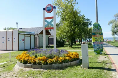 Família Camping Balaton - Eingang des Campingplatz