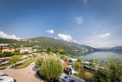 Camping Fleiola  -  Stellplatz vom Campingplatz am Caldonazzosee