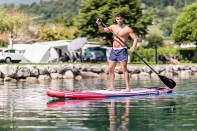 Camping Fleiola - Stand-up-Paddle auf dem Caldonazzo See-