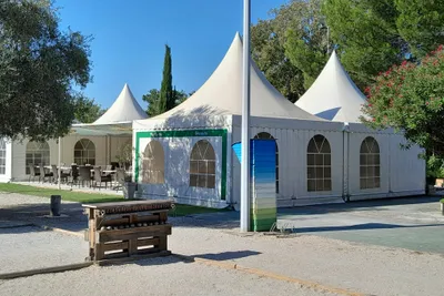 Camping Fontisson - Snackbar auf dem Campingplatz