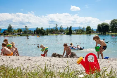 Freizeitcenter Oberrhein - Kinderstrand auf dem Campingplatz