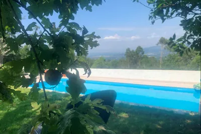 Glamping de Cerveira  Camping Convivio  - Pool im Freien auf dem Campingplatz