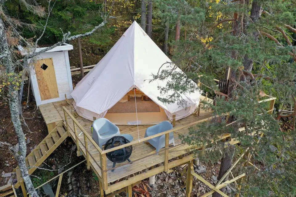 Glamping ved Sundvollen