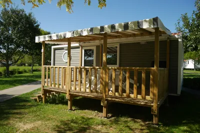 Camping Goyetchea  - Mobilheime auf dem Campingplatz
