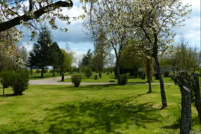 Camping Hautoreille - Standplatzwiese auf dem Campingplatz