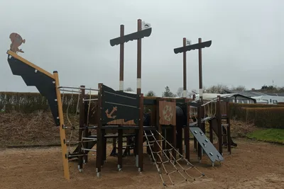 Hejlsminde Strand Camping  - Kinderspielplatz auf dem Campingplatz