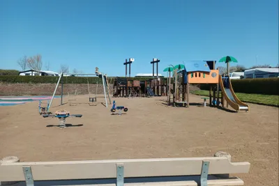 Hejlsminde Strand Camping  - Kinderspielplatz auf dem Campingplatz