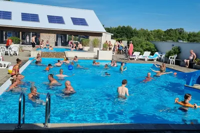 Hvalpsund Familie Camping - Pool im Freien mit Rutsche