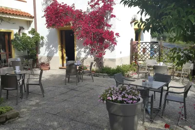 Camping Il Persiano - Bar Terrasse auf dem Campingplatz