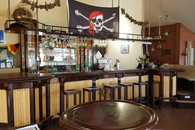 Insel-Camping-Borkum - Piratenbar auf dem Campingplatz