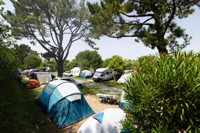 Camping Itsas-Mendi - Standplätze auf dem Campingplatz