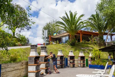 Camping Itxaspe  - Grill Stelle auf dem Campingplatz