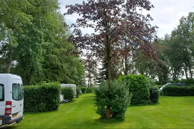 Kampeerterrein De Boekelter - Standplätze auf der Wiese auf dem Campingplatz
