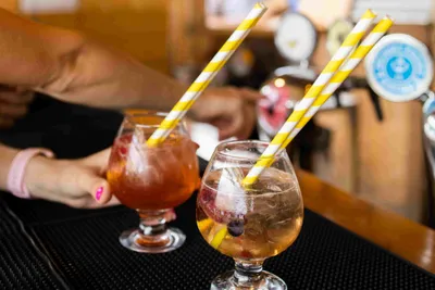 Camp Děčín  Kemp Děčín - Getränke aus der Bar des Campingplatzes