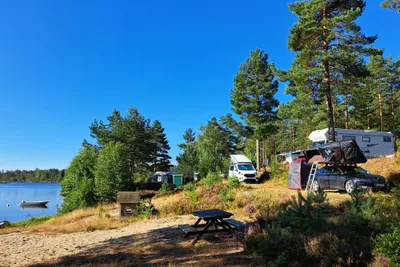 Kilefjorden Camping - Stellplätze am Wasser