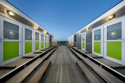 KNAUS Campingpark Dorum - Sanitärbereich des Campingplatzes