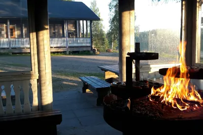 Koli Freetime - Lagerfeuerstelle auf dem Campingplatz