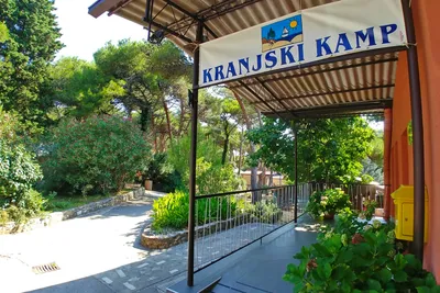 Kranjski Kamp - Rezeptionsgebäude des Campingplatzes