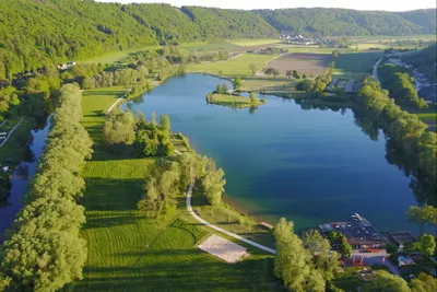 Camping Kratzmühle - Überblick Naturlandschaften in der Umgebung vom Campingplatz