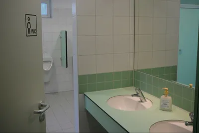 Kur-Camping Rumkerhof  -   -  Sanitärbereich vom Campingplatz