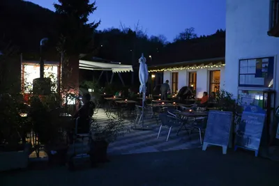 Kur- und Feriencamping Badenweiler - Flammkuchenterrasse am Campingplatz