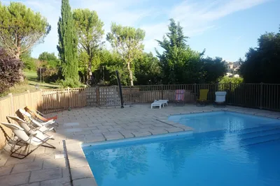 Camping La Magerie - Eintritt in das Freibad