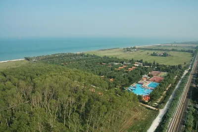 Camping La Risacca - Campingplatz aus der Vogelperspektive--