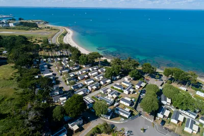 Camping le Conguel - Campingplatz aus der Vogelperspektive