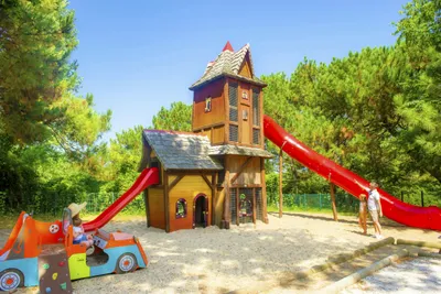 Camping Capfun Le Petit Nice - Spielplatz  auf dem Campingplatz