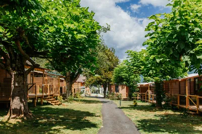 Yelloh! Village Lo Velâjo  Camping Le Verger Fleuri  - Mobilheime auf dem Campingplatz