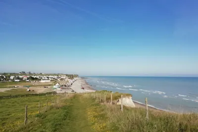 Les Garennes de la mer - Blick auf den Strand in der Umgebung vom Campingplatz