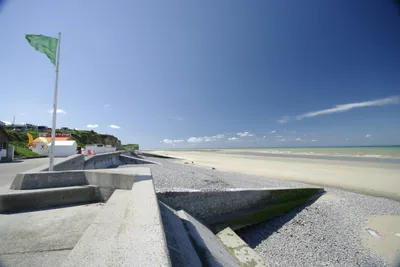 Les Garennes de la mer - Eingang Badestrand in der Nähe vom Campingplatz
