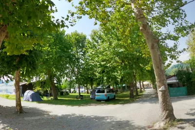 Lido di Sesto  Campeggio La Sfinge - Standplätze auf dem Campingplatz