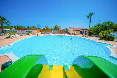Capfun Camping Lou Village - Wasserpark auf dem Campingplatz