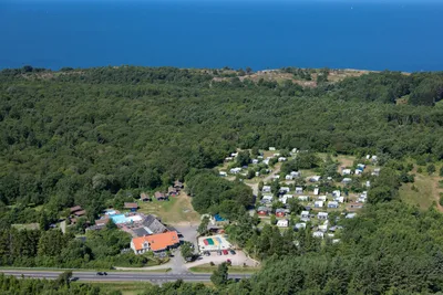 Lyngholt Familiecamping  - Campingplatz aus der Vogelperspektive