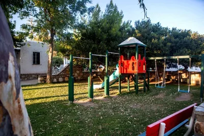 Maragas Beach Naxos - Spielplatz auf dem Campingplatz