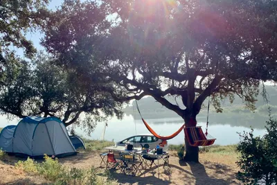 Camping Markádia - Standplätze auf dem Campingplatz