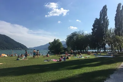 Camping Molinazzo  - Liegewiese am Luganersee