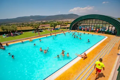 Camping Montblanc Park - Schwimmbad des Campingplatzes