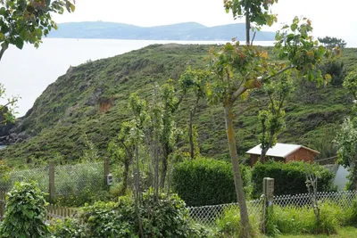 Camping Monte Cabo - Blick über die Berge und den Atlantik