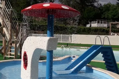 camping du moulin - Kinderbereich des Pools