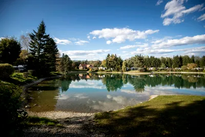 Camping Murinsel - Blick auf den Campingplatz